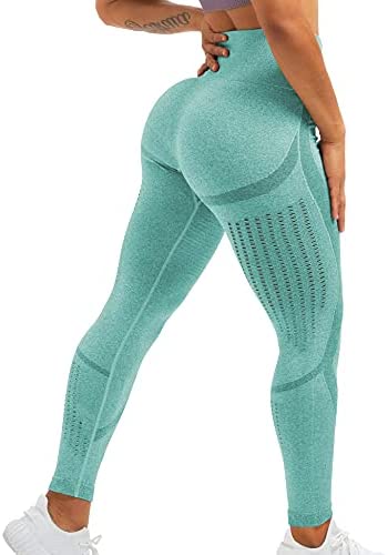 Women High Waisted Seamless Yoga Pants