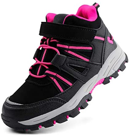 brooman Kids Hiking Boots Boys Girls Outdoor Adventure Shoes