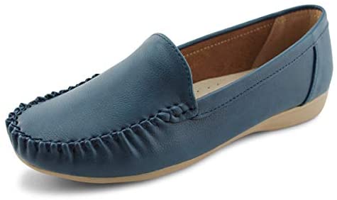 Women Slip on Loafers Casual Breathable Walking Flat Shoes