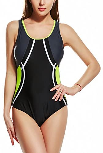 Women's One-Piece Athletic Swimwear