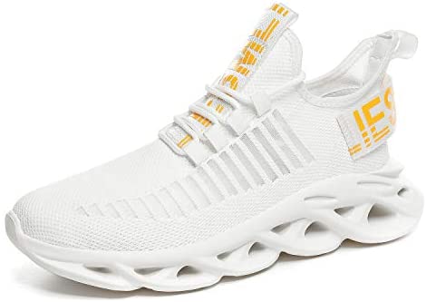 Mens Running Shoes Blade Sneakers Mesh Breathable Lightweight Tennis Walking Gym Shoes for Men