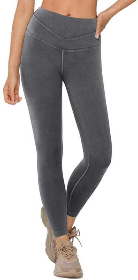 Women's High Waisted Workout Yoga Pants Tummy Control Stretch Skinny Gym Running Legging with Hidden Pocket