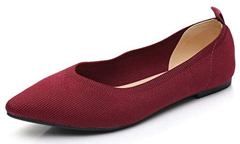 VenusCelia Women's Agile Knit Flat Shoe