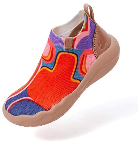UIN Kid's Walking Shoes High Top Knitted Boots Casual Lightweight Comfort Fashion Sneaker Zesty Planet
