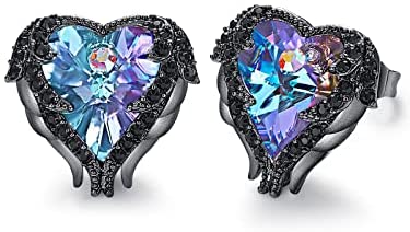 Angel Wing Earrings for Women Stud Earring for Mom