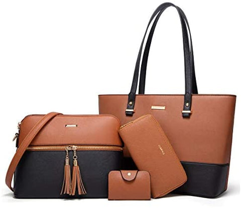 Women Fashion Handbags Set 4pcs