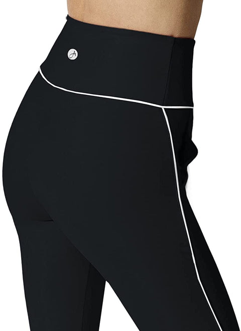 Women's High Waisted Flare Yoga Long Pants Bootcut Workout Stretchy Tummy Control Leggings with Pockets