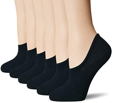 Women's No Show Socks 6-9 Pairs Low Cut Ankle for Slip On Sneakers Liner Loafer Boat