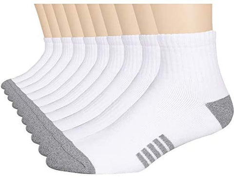 10 Pack Mens Cotton Ankle Socks