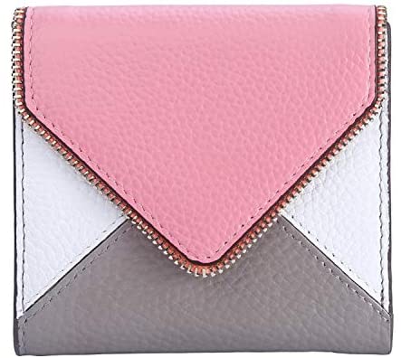 Lavemi RFID Blocking Small Compact Leather Wallets Credit Card Holder Case for Women