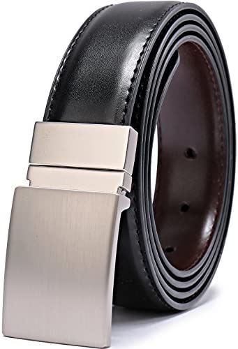 Beltox Women's Reversible Leather Belts for Pants