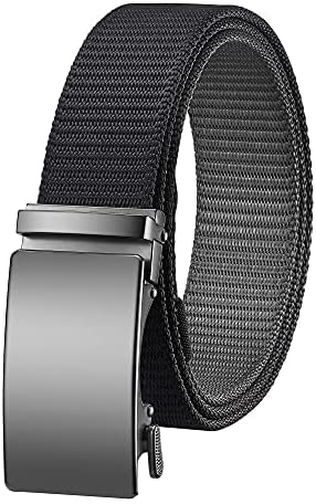 lexooxel Ratchet Golf Belt for men,Men's Nylon Belts All-Match Style Daily Work Belts,with Gift Box