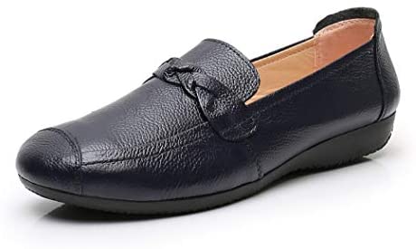 VenusCelia Women's Braid Dance Flat Shoe