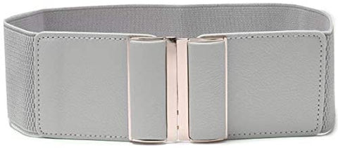Beltox Womens 3" Wide Belt Elastic Stretch Cinch Waistband Lady Cummerband