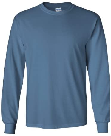 Gildan Big Men's Cotton Long Sleeve T-Shirt