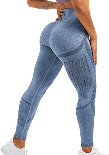 Women High Waisted Seamless Yoga Pants