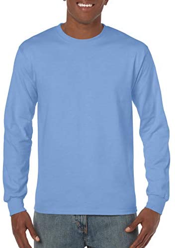 Gildan Heavy Cotton 100% Cotton Long Sleeve T-Shirt.
