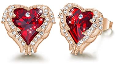 Angel Wing Earrings for Women Stud Earring for Mom