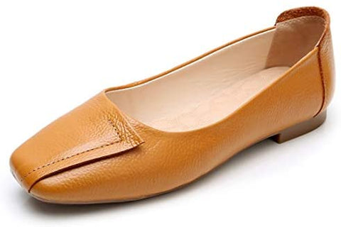 VenusCelia Women's Plain Dance Flat Shoe