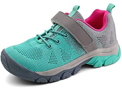 brooman Kids Hiking Shoes Boys Girls Trail Running Shoes Outdoor Walking Sneakers