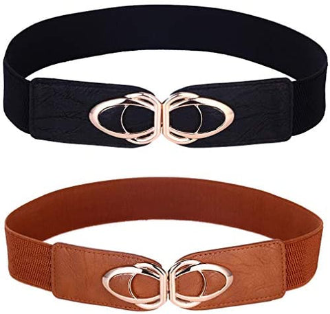 Beltox Womens Belts Elastic Stretch Cinch Plus Fashion Dress Belts for ladies …