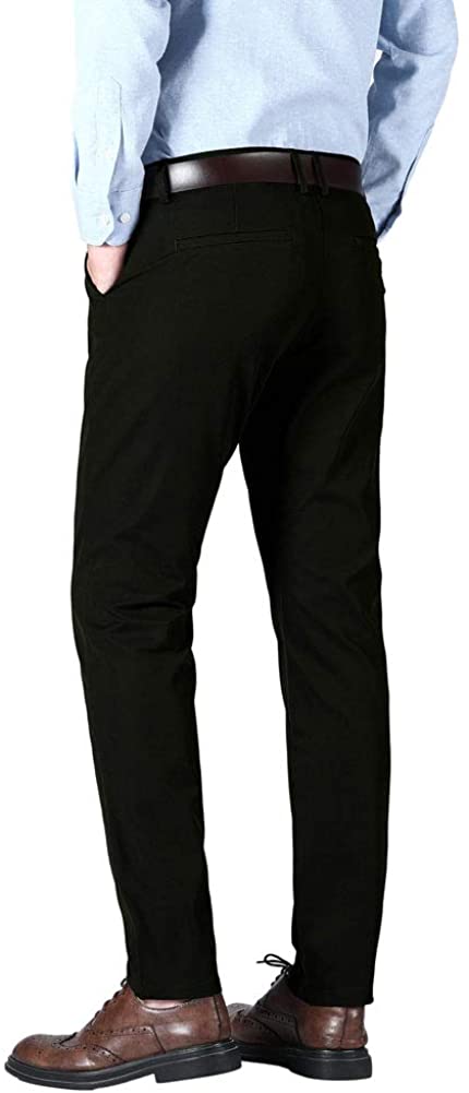 Men’s Slim Fit Dress Pants Stretch Dress Pants