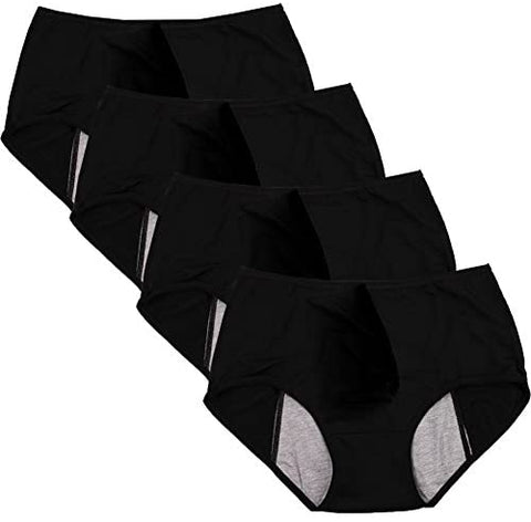YOYI FASHION Women Mesh Holes Breathable Leakproof Period Panties Mulit Pack US Size XXS-4XL/11