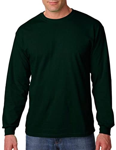 Gildan Heavy Cotton 100% Cotton Long Sleeve T-Shirt.