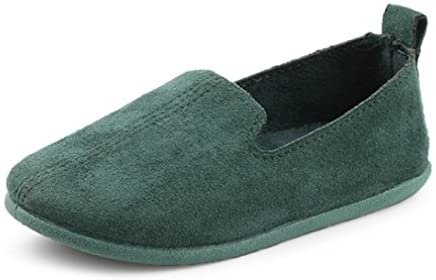 UNI Angel Toddler Loafers Little Kid Girl's Boy's Suede Slip-on Loafers Casual Comfort Flat Shoes