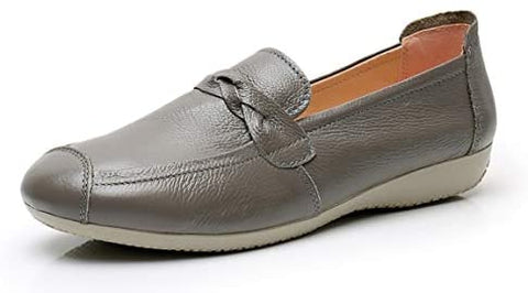 VenusCelia Women's Braid Dance Flat Shoe