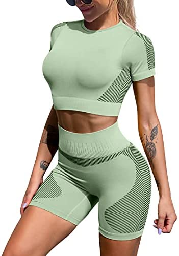 2 Piece  Women's Workout Sets Yoga Outfit
