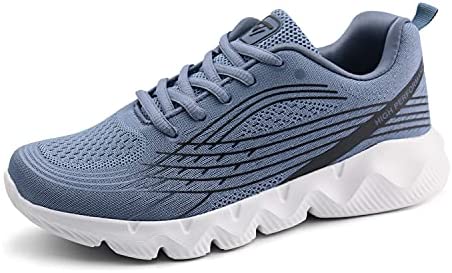 Women Breathable Knit Running Sneakers Casual Tennis Shoes Lightweight Sport Shoes