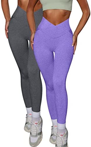 2 Piece High Waisted Yoga Athletic Pants