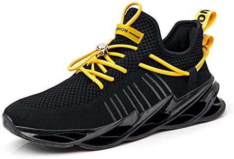 Mens Running Shoes Blade Sneakers Mesh Breathable Lightweight Tennis Walking Gym Shoes for Men