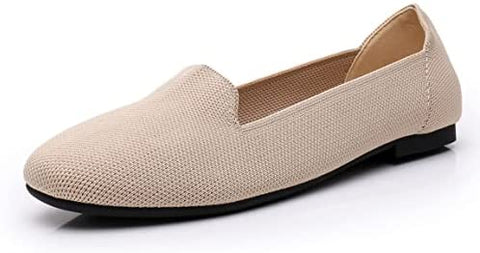 VenusCelia Women's Nimble Knit Flat Shoe