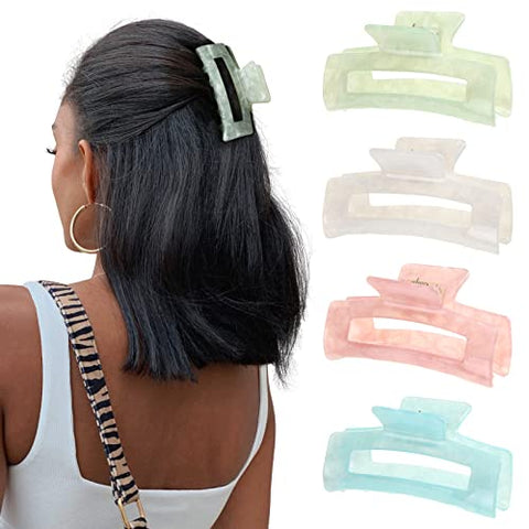 4Pcs Medium Hair Claw Clips