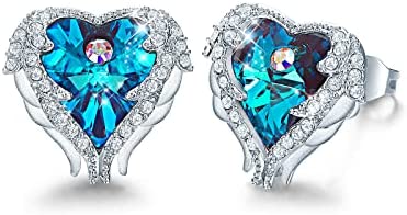 Angel Wing Earrings for Women Stud Earring for Mom