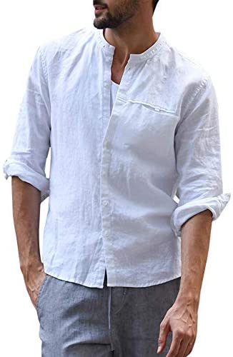 Men's Cotton Long Sleeve Shirt