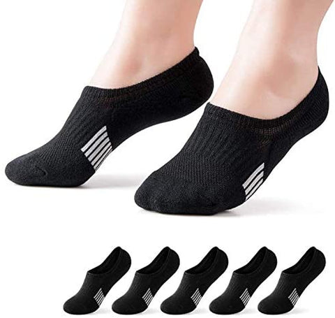 Gonii Womens No Show Socks Athletic Ankle Socks Cushioned Running Low Cut 5-8 Pairs