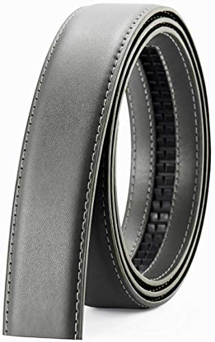 CHAOREN Ratchet Belt Strap Only 1 1/8”, Replacement Leather Belt 1.25" without Buckle
