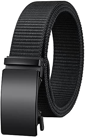 lexooxel Ratchet Golf Belt for men,Men's Nylon Belts All-Match Style Daily Work Belts,with Gift Box