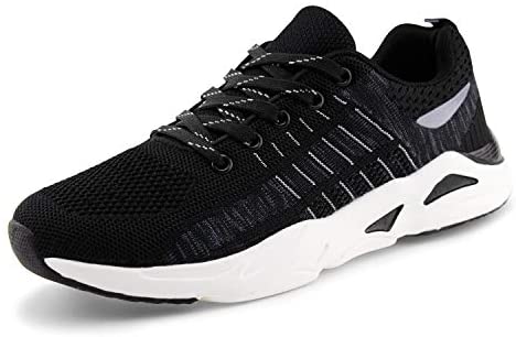 Women Breathable Knit Running Sneakers Casual Tennis Shoes Lightweight Sport Shoes