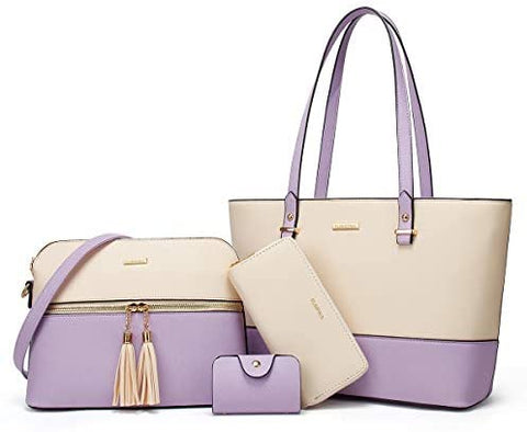 Women Fashion Handbags Set 4pcs