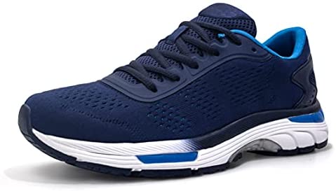konhill Men's Road Running Shoes - Breathable Athletic Tennis Sport Fashion Sneakers