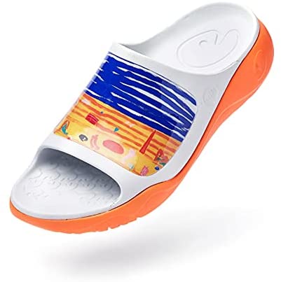 UIN Men's Casual Sandals Comfort Slippers Soft Quick Drying Non-Slip for Beach, Outdoor & Indoor Summer Vibe