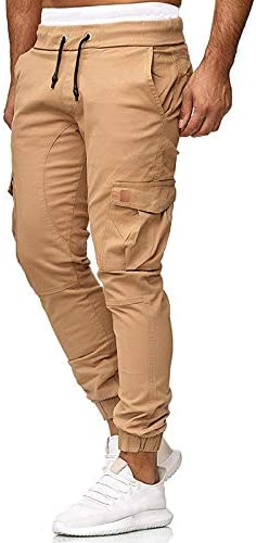 Mens Cargo Pants Athletic Fashion Joggers