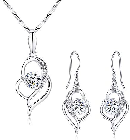 Silver Jewellery Set for Women, 925 Sterling Silver