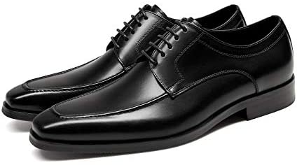 GIFENNSE Men's Dress Shoes Genuine Leather Classic Oxford Formal Men Shoes