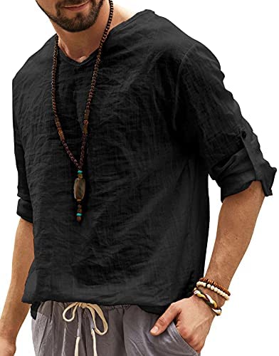Mens Causal Short Sleeve T Shirts Tops Yoga Fashion Beach Fishing Tees Plain for Men