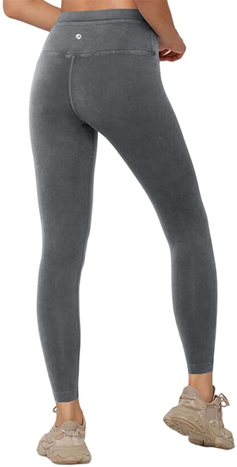 Women's High Waisted Workout Yoga Pants Tummy Control Stretch Skinny Gym Running Legging with Hidden Pocket